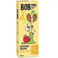Фруктові яблучно-грушеві цукерки БЕЗ ЦУКРУ ТА ГЛЮТЕНУ Bob Snail 30 г