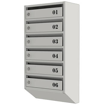 Поштова скринька «Стандарт» (ЯП-06) сіра
