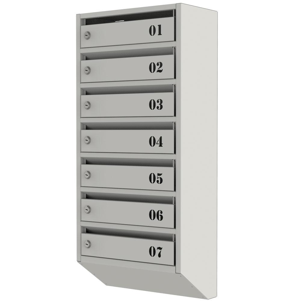 Поштова скринька «Стандарт» (ЯП-07) сіра, фото 1