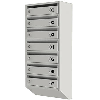 Поштова скринька «Стандарт» (ЯП-07) сіра