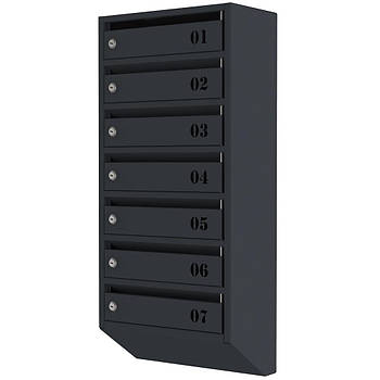 Поштова скринька «Стандарт» (ЯП-07) графіт