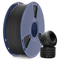 Пластик SUNLU TPU 95A  Black, Reusable Spool V3, 1.75мм, 1кг, 190-230°C, Чорний філамент для 3Д-друку