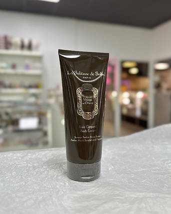 Молочко для тіла амбра, мускус і сантал La Sultane De Saba Body Lotion Amber Musk Sandalwood 200мл, фото 2