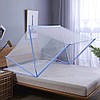 Москітна сітка на ліжко 190х160 см, Mosquito Net / Складна москітна сітка намет для ліжка, фото 8