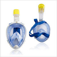 Маска для плавання з кріпленням під екшн камеру S/M Синій