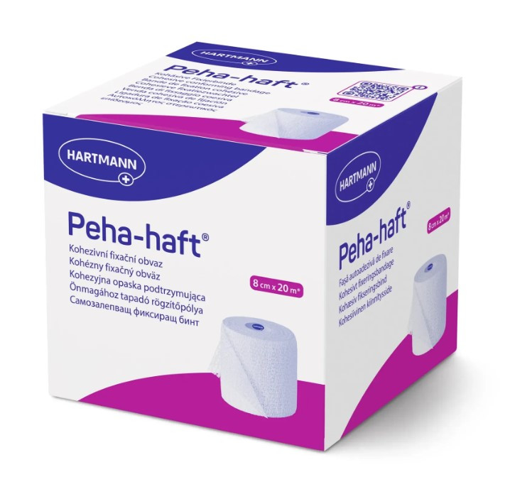 Бинт когезивний самофіксуючий Peha-haft 8см х 20м, фото 1