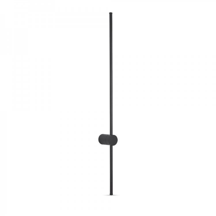 Настінний накладний світлодіодний світильник Ardero AL8130ARD 15W 4000К 1100Lm 900х100х60мм чорний