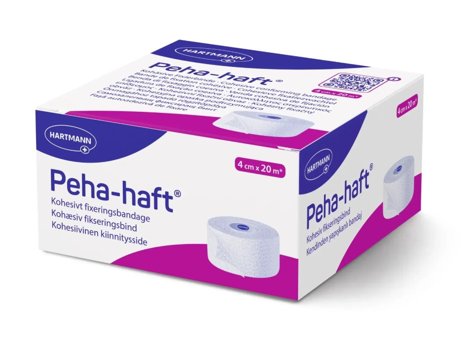 Бинт когезивний самофіксуючий Peha-haft 4см х 20м, фото 1