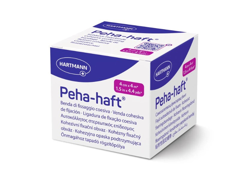 Бинт когезивний самофіксуючий Peha-haft 4см х 4м, фото 1