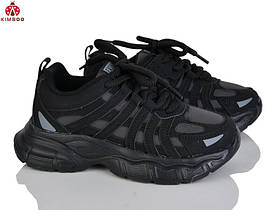 Чорні кросівки для хлопчика для дівчинки