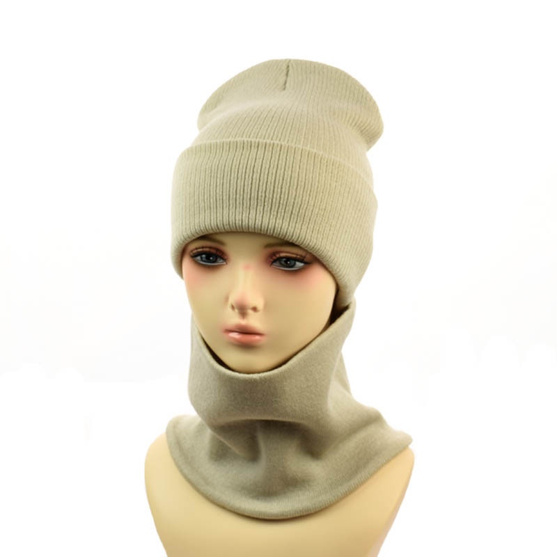 Комплект Шапка+Снуд  "Нітіка" бежевий