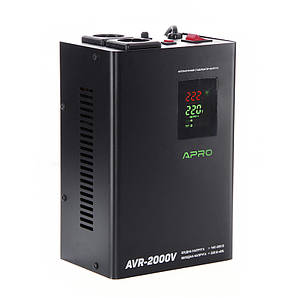 Стабилизатор напряжения релейный AVR-2000V (подвесной) APRO
