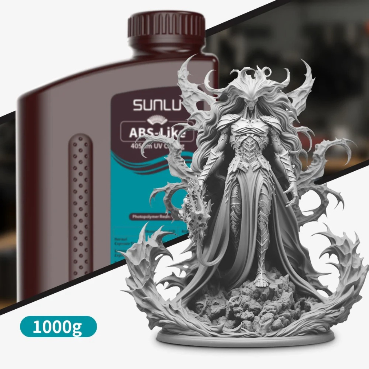 SUNLU ABS Like Resin Solid Gray