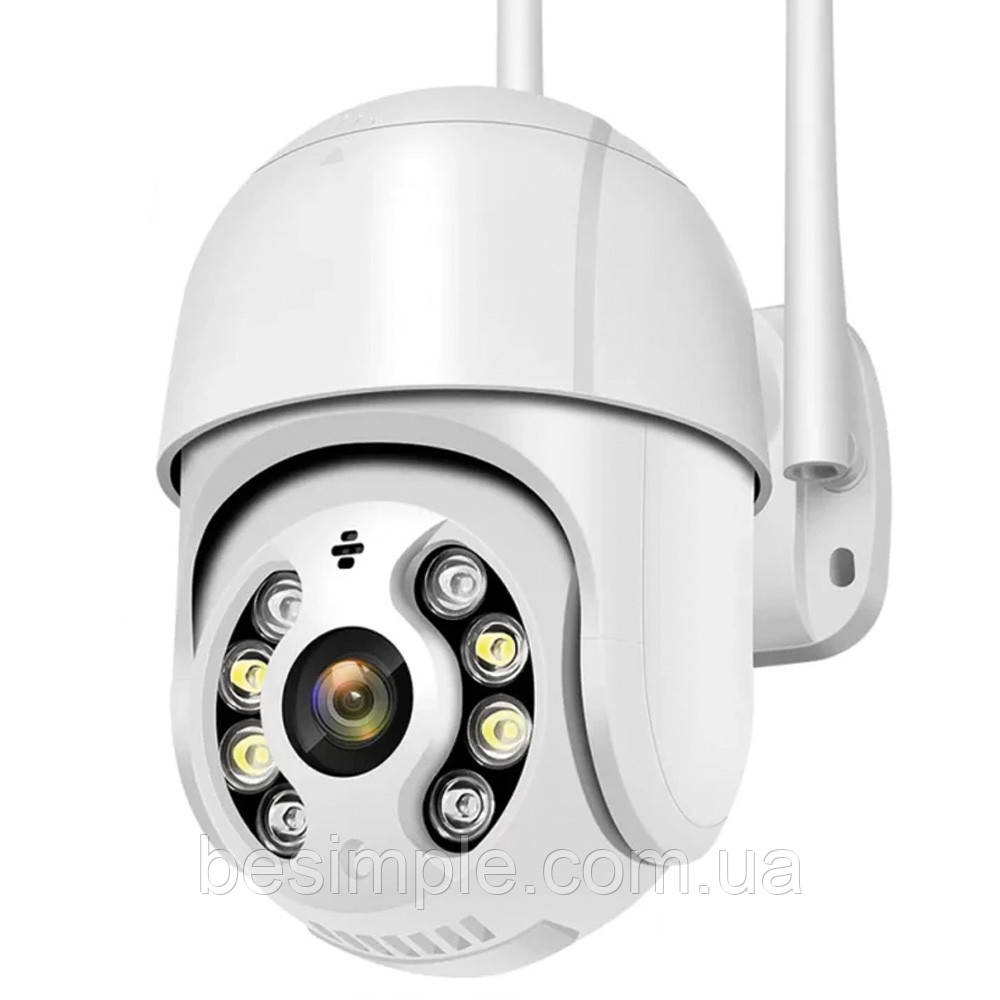 Поворотна WiFi камера відеоспостереження від мережі, А8 / Вулична IP-камера, фото 1