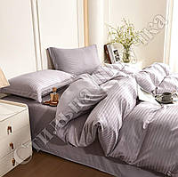 Страйп сатін Комплекти постільної білизни, розмір Полуторний, безкоштовна доставка по Україні