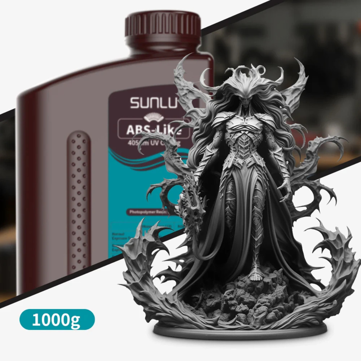 SUNLU ABS Like Resin Solid Dark Gray