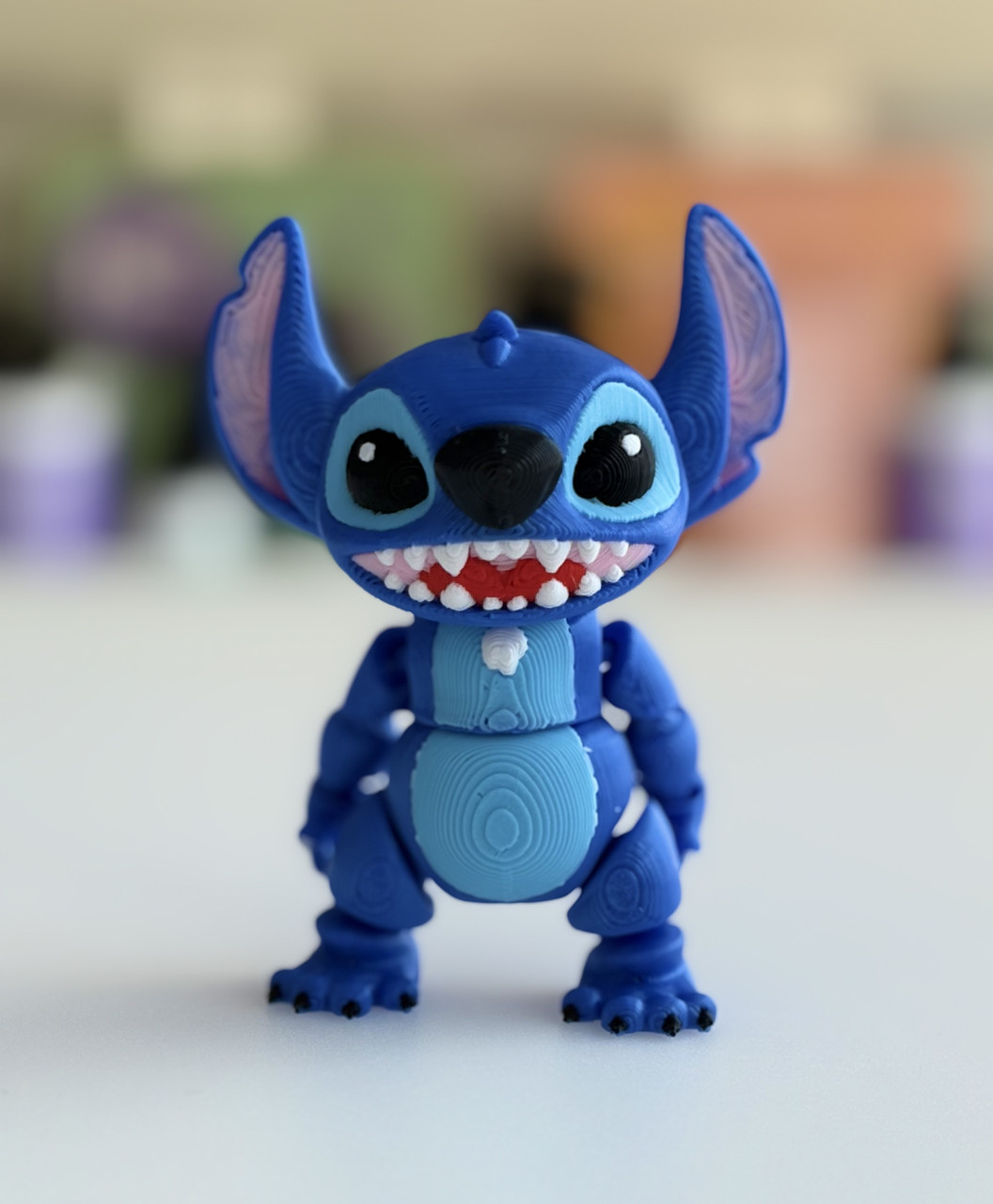 Іграшка-фігурка Стіч 3Д рухливий 7см Stitch, фото 1