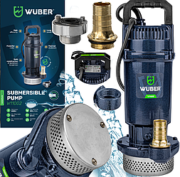 Дренажний насос для брудної та чистої води Wuber 400Вт 5100л/год W11002 (Польща)