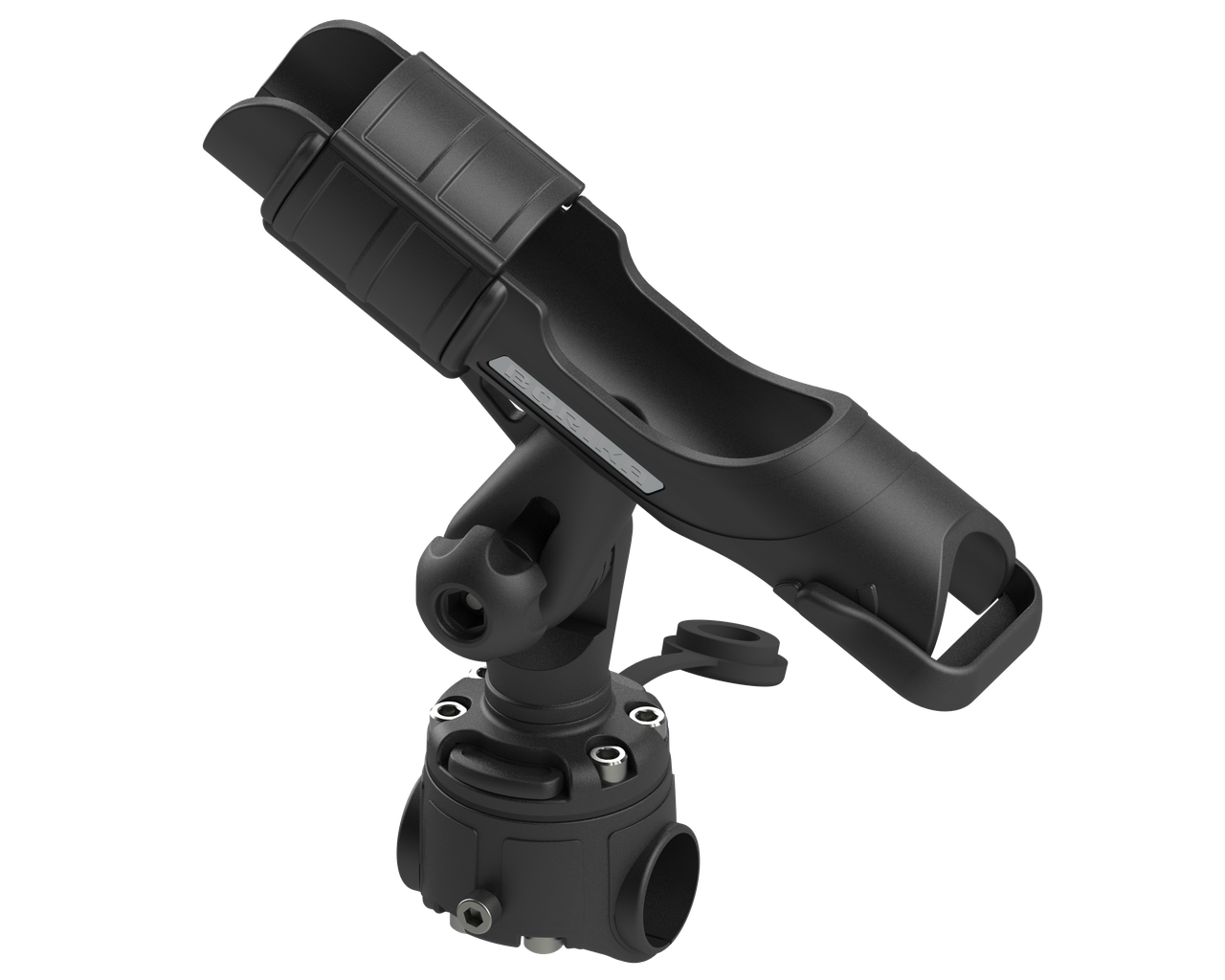 Тримач спінінга BORIKA FASTen HTr213-2 чорний з монтажною системою FMr132 (01.03.008.01.43), фото 1