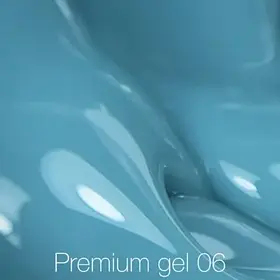 Моделюючий гель для нігтів Nailsoftheday Premium gel 06 бірюзовий, 30 мл