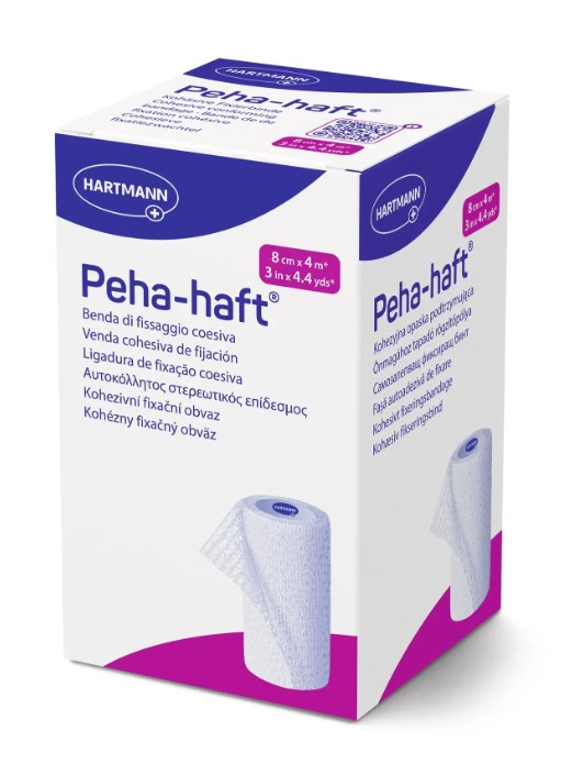 Бинт когезивний самофіксуючий Peha-haft 8см х 4м, фото 1