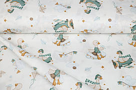 Сатин-твіл Гуси льотчики