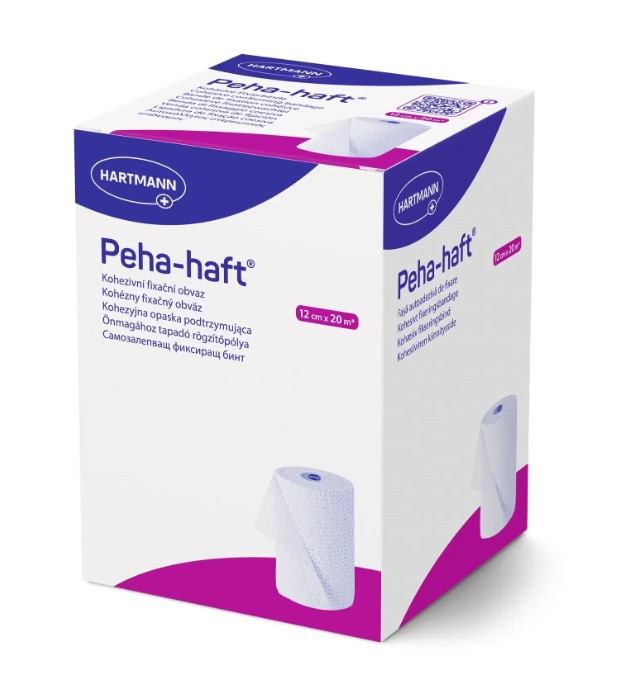 Бинт когезивний самофіксуючий Peha-haft 12см х 20м, фото 1