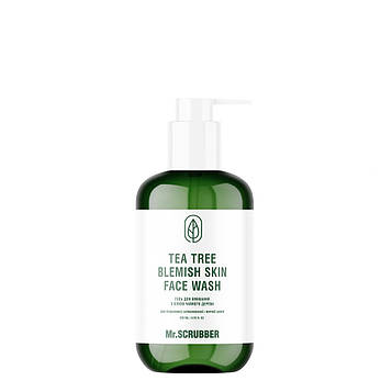 Гель для вмивання з олією чайного дерева Mr.SCRUBBER Tea Tree Blemish Skin Face Wash, 200 мл (1630)