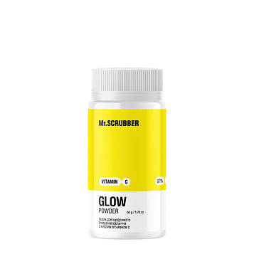 Пудра для щоденного очищення обличчя з кислим вітаміном С Mr.SCRUBBER Glow Vitamin C, 50 г (1532)