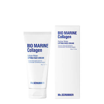 Ліфтинг крем для обличчя з колагеном і клітинною водою Mr.SCRUBBER Bio Marine Collagen, 50 мл (1480)