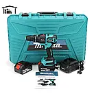 Подарунковий універсальний набір електроінструменту Makita 5в1 на базі ударного шуруповерта F482DWE 36V 6AH, фото 10