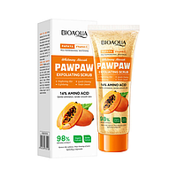 Скраб для обличчя BIOAQUA Papaya Vitamin C з освітлюючим та відлущувальним ефектом 100 г