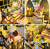 Конструктор-румбокс DIY Darcy Flower House Будинок у квітах 22 x 17 x 24см, фото 8