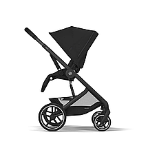 Коляска прогулянкова Cybex Balios S Lux BLK Moon Black (з бампером) Чорна, фото 3