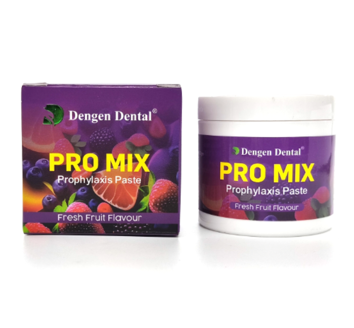 Promix,Полірувальна паста для чищення,Смак: Фруктовий мікс 100 г (Dengen Dental), фото 1