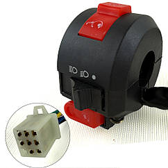Блок кнопок на кермо 8 pin, для квадроцикла 1500w/110сс-150сс