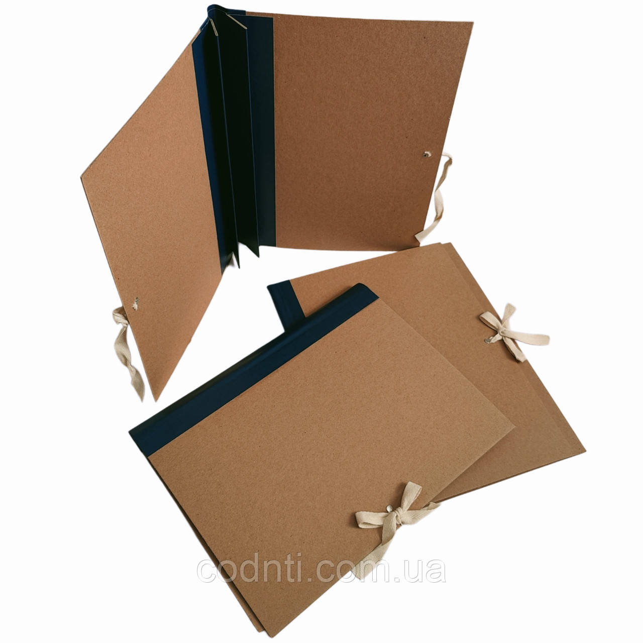 Архівна папка картонна ЦОДНТІ 320х230мм корінець бумвініл 30 мм без титульної сторінки формат А4, фото 1