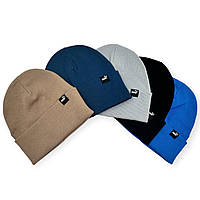 ОПТ, Трикотажна шапочка подвійна для хлопчика із рубчика «M009»