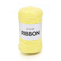 YarnArt RIBBON (Ріббон) №754 жовтий (Пряжа, нитки для в'язання)