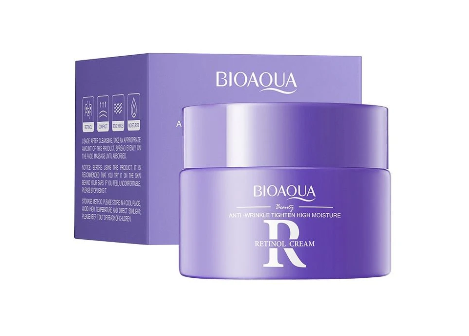 Крем для обличчя BIOAQUA Retinol антивіковий, зміцнювальний 60 г, фото 1