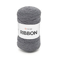 YarnArt RIBBON (Ріббон) №758 темно-сірий (Пряжа, нитки для в'язання)