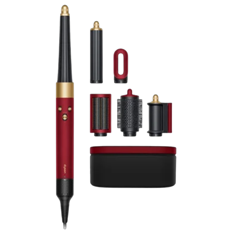 Дайсон стайлер Airwrap i.d. HS08 Straight & Wavy Red Velvet/Gold (596926-01), фото 1