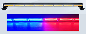 Federal стробоскоп на дах двосторонній на магнітах 120см червоно-синій 9-36V 0.9мм