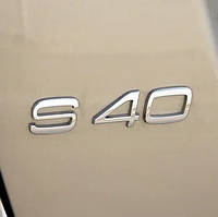 Емблема напис багажника Volvo S40