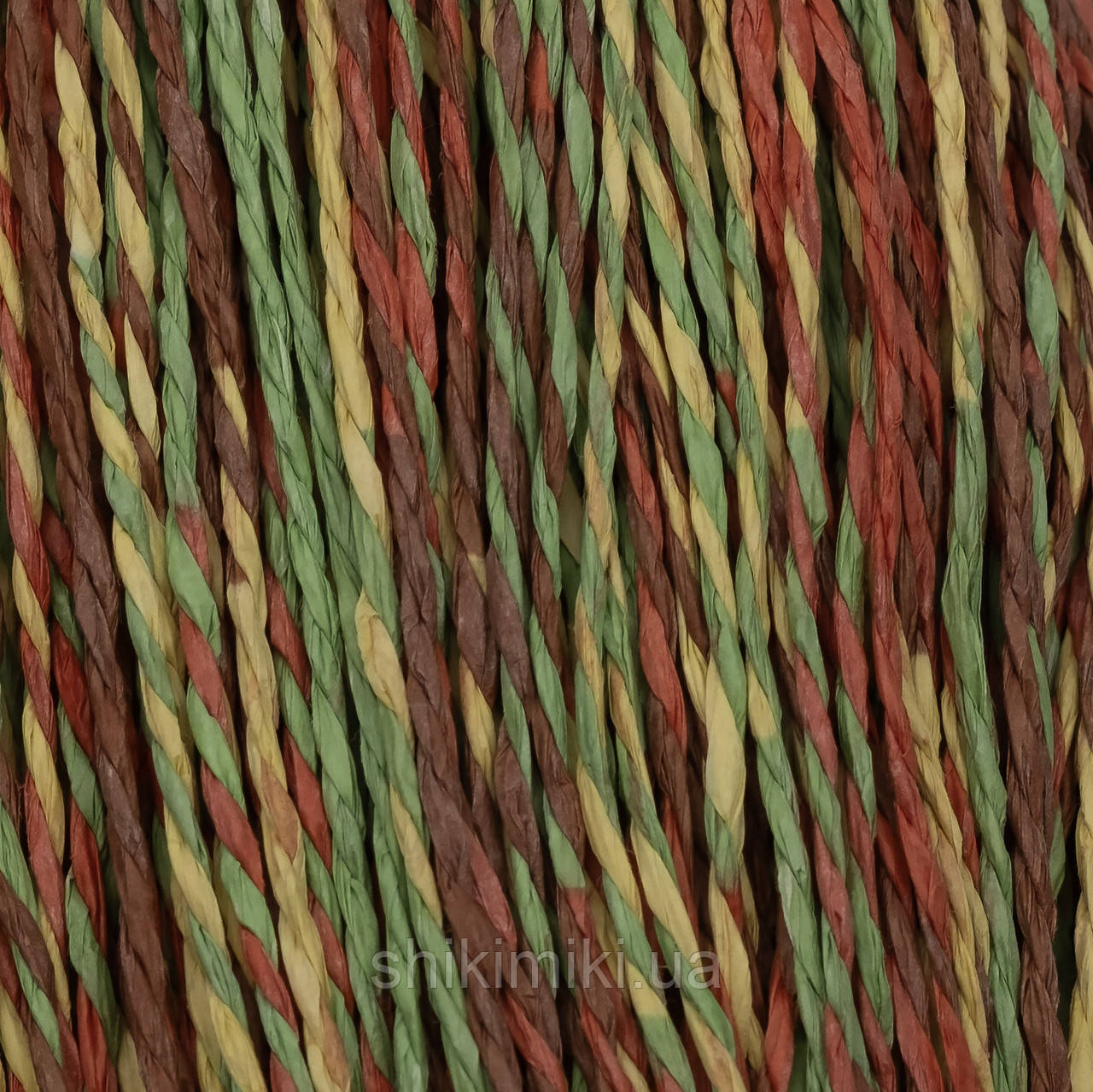Пряжа Raffia кручена меланжева "Маракуя", фото 1