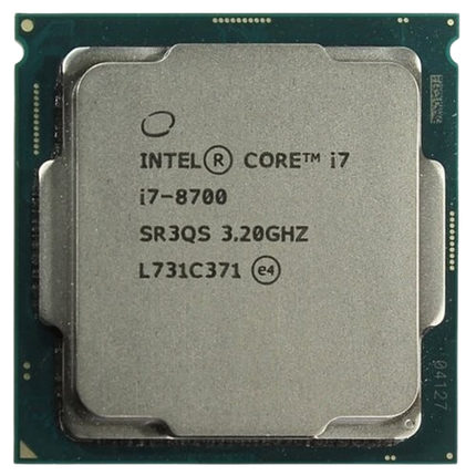 Процесор Intel Core i7 8700 LGA 1151v2 (BX80684I78700) Б/В, фото 1