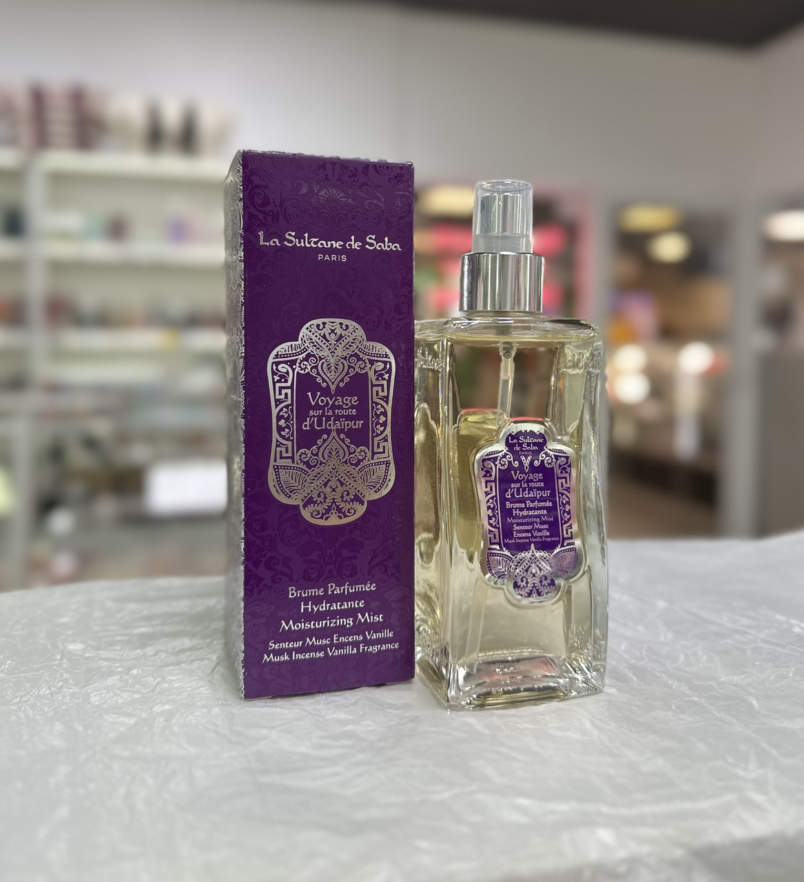 Парфумований спрей для тіла La Sultane de Saba d'Udaipur Moisturizing Body Mist 200мл
