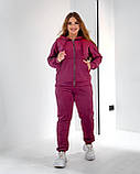 Костюм спортивний велюровий на змійці 9741, фото 2