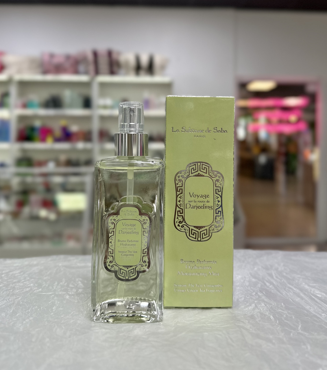 Парфумований спрей для тіла  La Sultane de Saba Moisturizing Body Mist Ginger Green Tea Fragrance 200мл