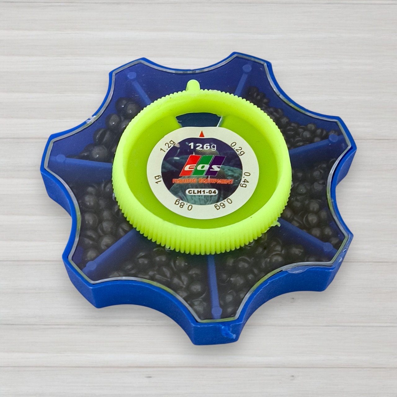 Набір грузил EOS CLH1-04, 126г, 6 розмірів, фото 1
